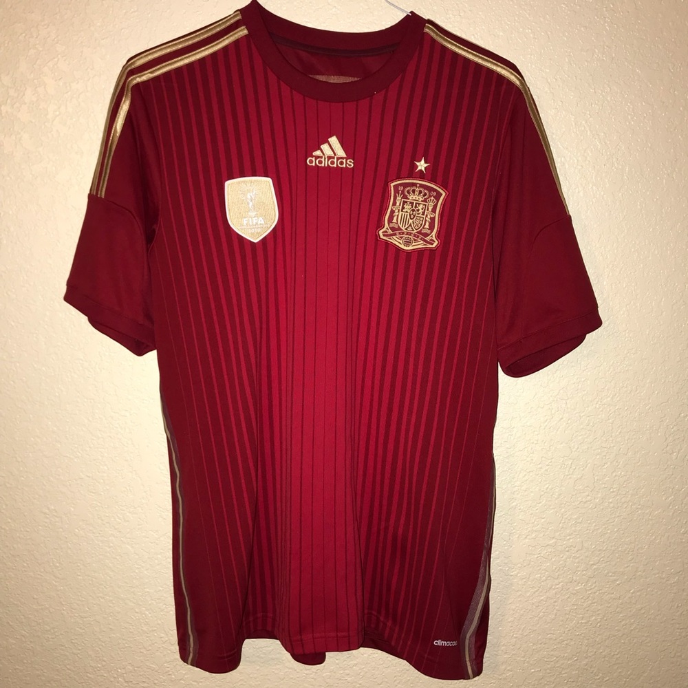 Adidas Spain Home Jersey